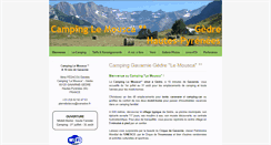 Desktop Screenshot of camping-le-mousca.com